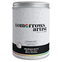 Tomorrow's Artist Eco-Friendly Standard Body Acrylic Paint - Mountain White, 250 ml