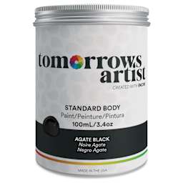 Tomorrow's Artist Eco-Friendly Standard Body Acrylic Paint - Agate Black, 100 ml