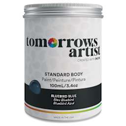 Tomorrow's Artist Eco-Friendly Standard Body Acrylic Paint - Bluebird Blue, 100 ml