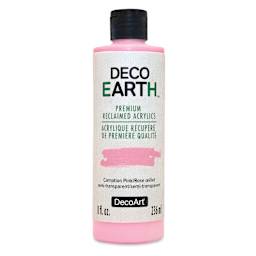DecoArt DecoEarth Premium Reclaimed Acrylic Paint - Carnation Pink, 8 oz