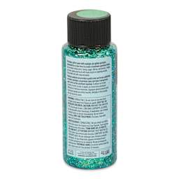 FolkArt Glitterific Acrylic Paint - Evergreen, 2 oz - back