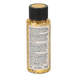 FolkArt Glitterific Acrylic Paint - Gold, 2 oz - front