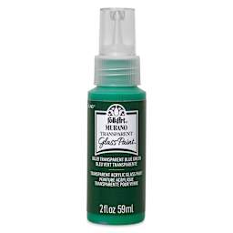 FolkArt Murano Glass Paint - Blue Green, 2 oz