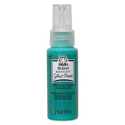 FolkArt Murano Glass Paint - Iridescent Aqua, 2 oz
