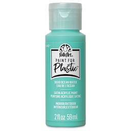FolkArt Paint for Plastic - Ocean Water, 2 oz