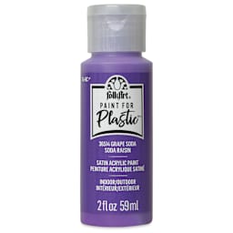 FolkArt Paint for Plastic - Grape Soda, 2 oz