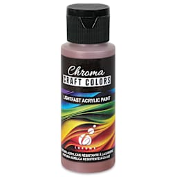 Chroma Craft Colors Acrylic Paint - Root Beer, 2 oz