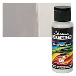 Chroma Craft Colors Acrylic Paint - Before the Storm, swatch and bottle