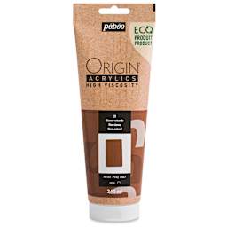 Pebeo Origin Acrylic Paint - Raw Sienna, 240 ml