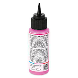 DecoArt Love, Color 3D Jelly Drop Acrylic Paint - Strawberry Drop, 2 oz back