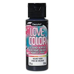 DecoArt Love, Color Acrylic Paint - Velvet Void, 59 ml  