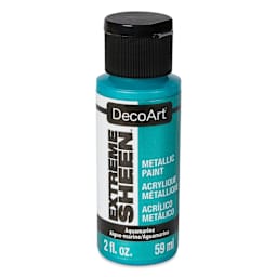 DecoArt Extreme Sheen Metallic Acrylic Paint - Aquamarine, 2 oz