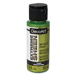 DecoArt Extreme Sheen Metallic Acrylic Paint - Peridot, 2 oz