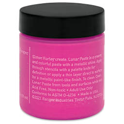 Simon Hurley Create Lunar Acrylic Paste - Prom Queen, 2 oz back
