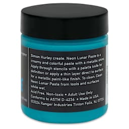 Simon Hurley Create Lunar Acrylic Paste - No Chill, Neon, 2 oz back