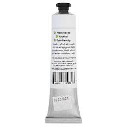 Natural Earth Paint Natural Acrylik Paint - Titanium White Rutile, 59 ml tube back