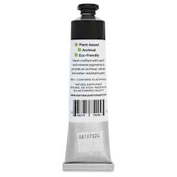 Natural Earth Paint Natural Acrylik Paint - Black Ochre, 59 ml back