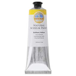 Natural Earth Paint Natural Acrylik Paint - Brilliant Yellow, 120 ml