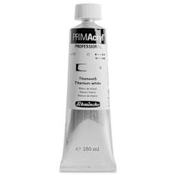 Schmincke Primacryl Professional Acrylic Paint - Titanium White, 150 ml Tube