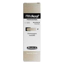 Schmincke Primacryl Professional Acrylic Paint - Champagne Metallic, 35 ml Tube front of package