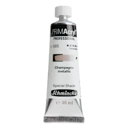 Schmincke Primacryl Professional Acrylic Paint - Champagne Metallic, 35 ml Tube
