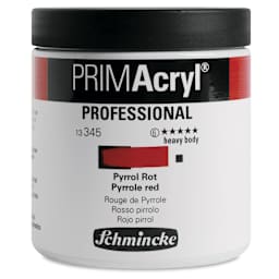 Schmincke Primacryl Professional Acrylic Paint - Pyrrole Red, 237 ml Jar