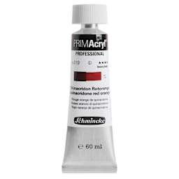Schmincke Primacryl Professional Acrylic Paint - Quinacridone Red Orange, 60 ml Tube