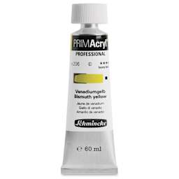Schmincke Primacryl Professional Acrylic Paint - Bismuth Yellow, 60 ml Tube