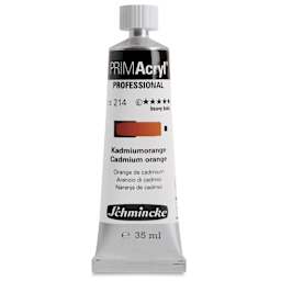 Schmincke Primacryl Professional Acrylic Paint - Cadmium Orange, 35 ml Tube