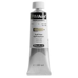 Schmincke Primacryl Professional Acrylic Paint - Buff Titanium, 150 ml Tube