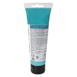 Chroma's Jo Sonja Color Trends Acrylic Paint - Blue Lagoon, 120 ml tube - back