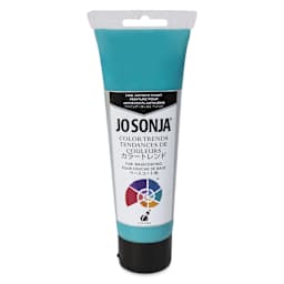 Chroma's Jo Sonja Color Trends Acrylic Paint - Blue Lagoon, 120 ml tube - front