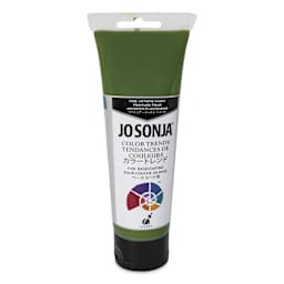 Chroma's Jo Sonja Color Trends Acrylic Paint - Tarragon, 120 ml tube - front