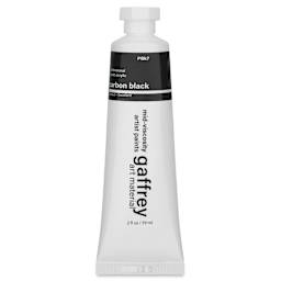 Gaffrey Art Material Standard Body Acrylic Paint - Carbon Black, 59 ml tube