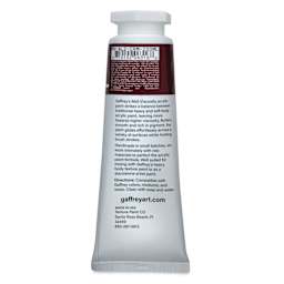Gaffrey Art Material Standard Body Acrylic Paint - Alizarin Crimson, 200 ml tube back