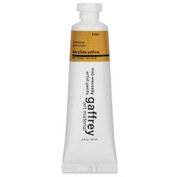 Gaffrey Art Material Standard Body Acrylic Paint - Diarylide Yellow, 59 ml tube