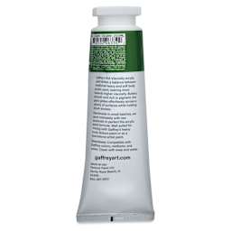 Gaffrey Art Material Standard Body Acrylic Paint - Chromium Green Oxide, 200 ml tube back