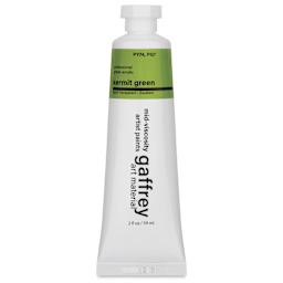 Gaffrey Art Material Standard Body Acrylic Paint - Kermit Green, 59 ml tube