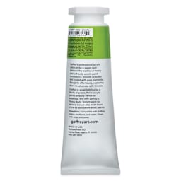 Gaffrey Art Material Standard Body Acrylic Paint - Kermit Green, 200 ml tube back