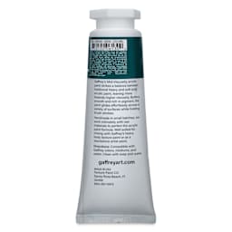 Gaffrey Art Material Standard Body Acrylic Paint - Viridian Green, 200 ml tube back