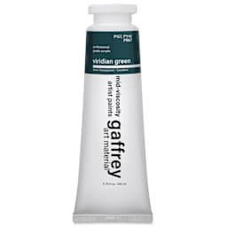 Gaffrey Art Material Standard Body Acrylic Paint - Viridian Green, 200 ml tube