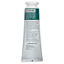 Gaffrey Art Material Standard Body Acrylic Paint - Phthalo Green, 200 ml tube back