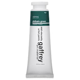 Gaffrey Art Material Standard Body Acrylic Paint - Phthalo Green, 200 ml tube
