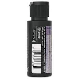 FolkArt Dragonfly Iridescent Acrylic Top Coat Glaze - Violet Blue Green, 59 ml bottle side