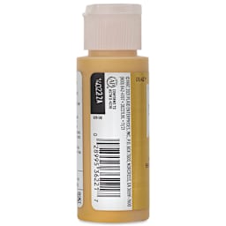 FolkArt Metallic Acrylic Paint - Golden Touch, 59 ml - side of bottle