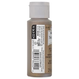 FolkArt Metallic Acrylic Paint - Glam Gold, 59 ml - side of bottle