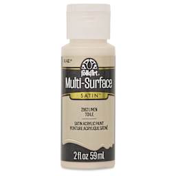 FolkArt Multi-Surface Acrylic Paint - Linen, 59 ml