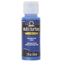 FolkArt Multi-Surface Acrylic Paint - Cobalt Hue, 59 ml
