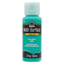 FolkArt Multi-Surface Acrylic Paint - Lagoon, 59 ml