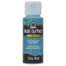 FolkArt Multi-Surface Acrylic Paint - Hawaiian Surf, 59 ml